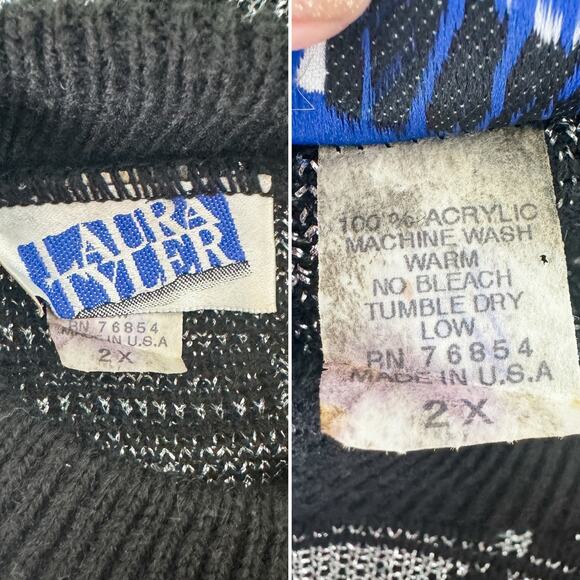 Vintage sweater 2X - Picture 4 of 5